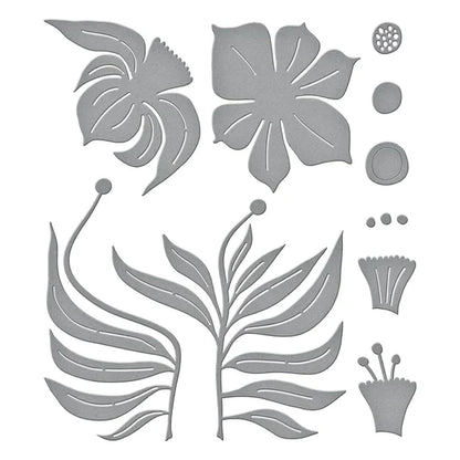Fresh Picked Daffodils Etched Dies from the Fresh Picked Collection