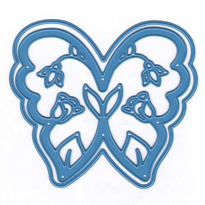Nellie's Choice - Shape Die Blue Easter Butterfly