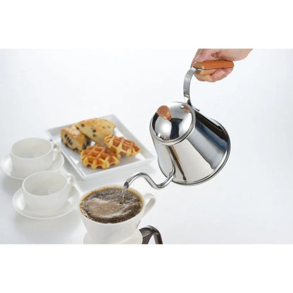 Yoshikawa Café Time Drip Kettle – Japanischer Schwanenhals-Wasserkessel für Aufgusskaffee