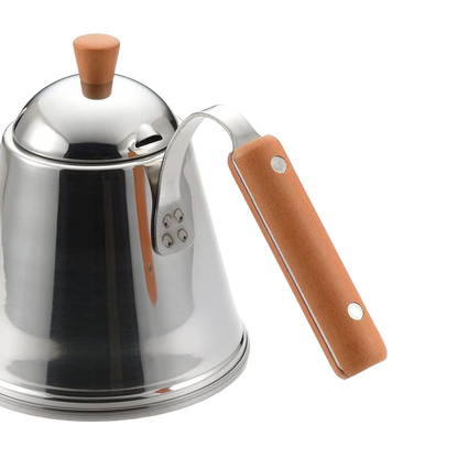 Yoshikawa Café Time Drip Kettle – Japanischer Schwanenhals-Wasserkessel für Aufgusskaffee