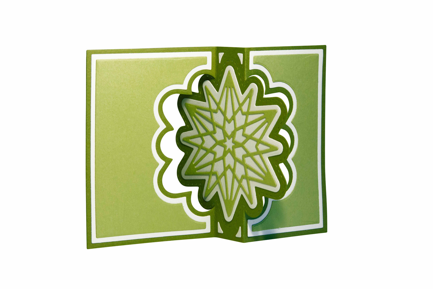 SL Cutting Dies Christmas Star Zig-Zag Card Essentials 144x102x1mm 11 PC nr.257
