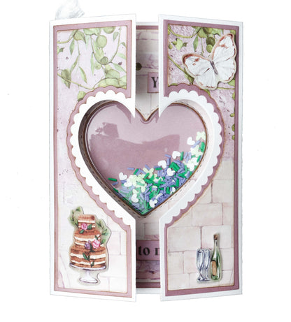 SL Cutting Die Heart Shutter Card Essentials 148x210x1mm 9 PC nr.490