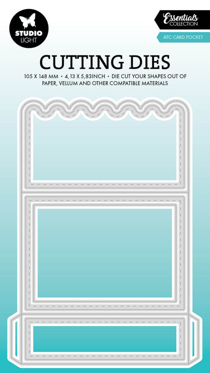 SL Cutting Dies ATC Card Pocket Essentials 5 PC