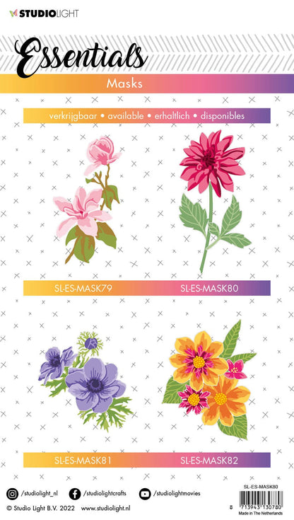 SL Mask Dahlia Essentials 150x210x1mm 1 PC nr.80