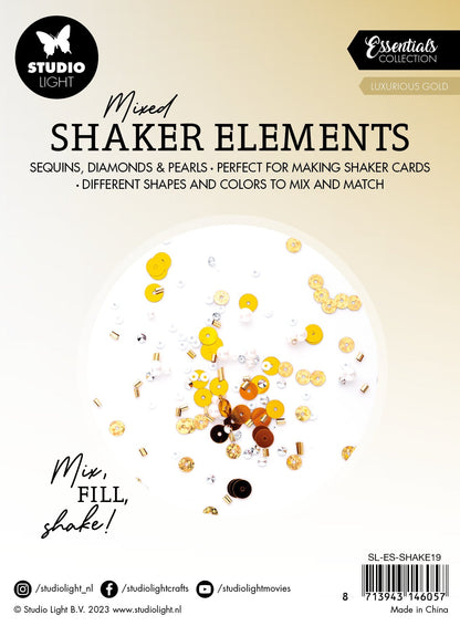SL Shaker Elements Luxurious Gold Essentials 151x111x12mm 6 PC nr.19
