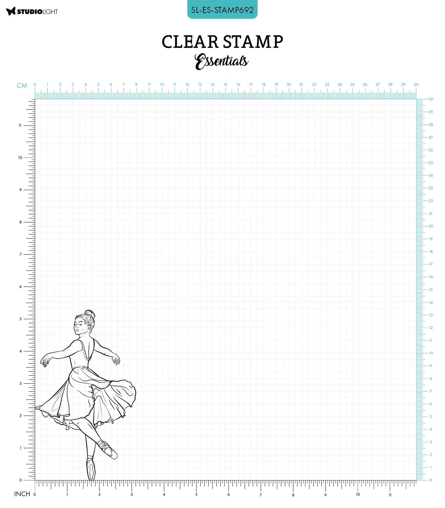 SL Clear Stamp Ballerina Essentials 1 PC