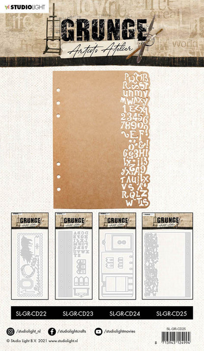 SL Cutting Die Planner page Artist’s Atelier 147x207mm nr.25