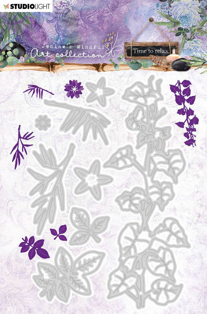 Jenine's Mindful Art Cutting & Embossing Die Time to Relax 99x142mm nr.11