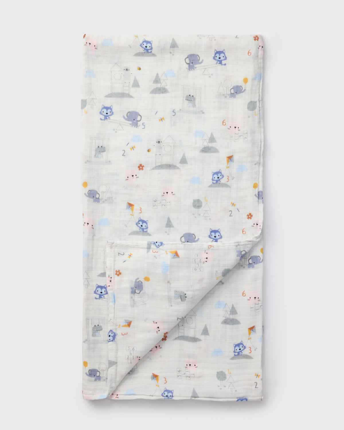 Muslin Swaddle - Mini Mathletes