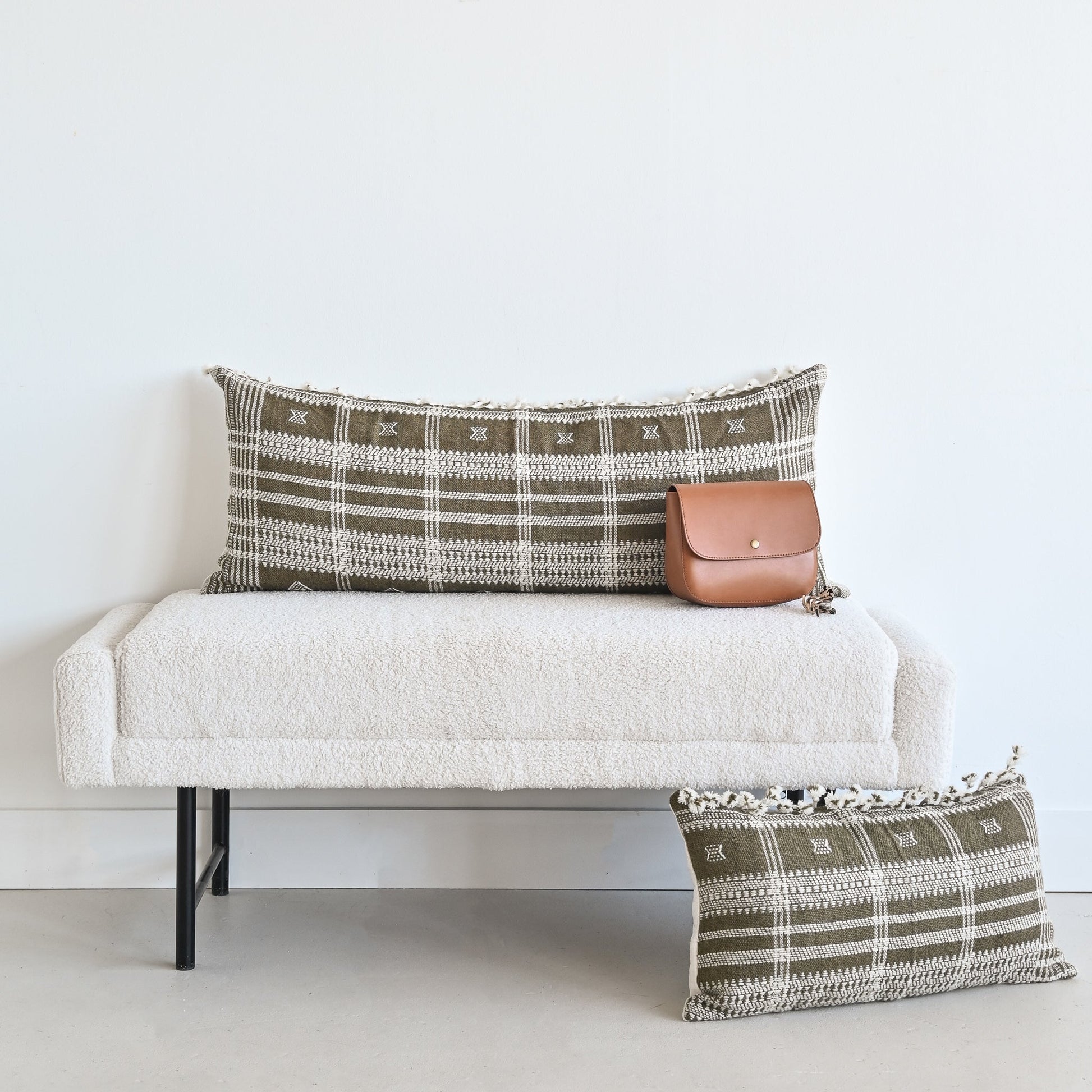 BHUJODI PILLOW COVER - BROWN
