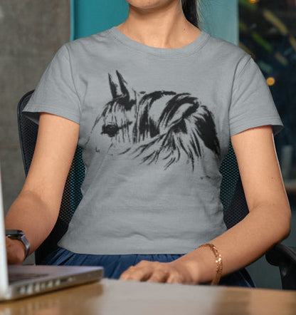 SIMPLICITY Damen T-Shirt mit Rundhalsausschnitt