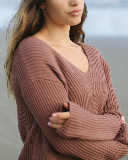 Highline V-Ausschnitt Pullover