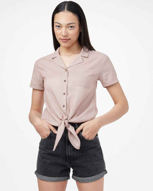 Isa Tie Front Shirt