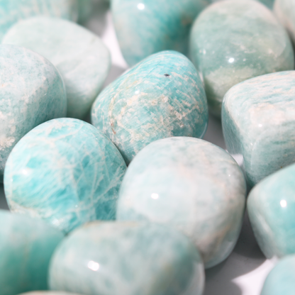 Amazonite A Tumbled Stones - India