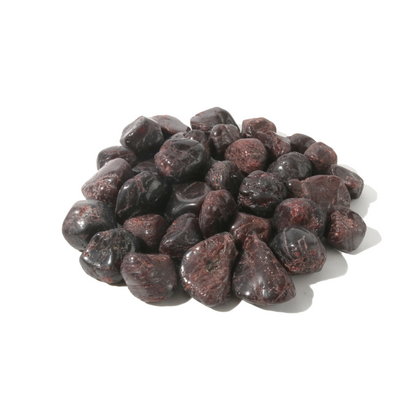Garnet A Tumbled Stone - Free Form - 1lb