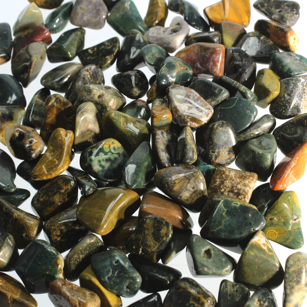 Ocean Jasper Tumbled Stones