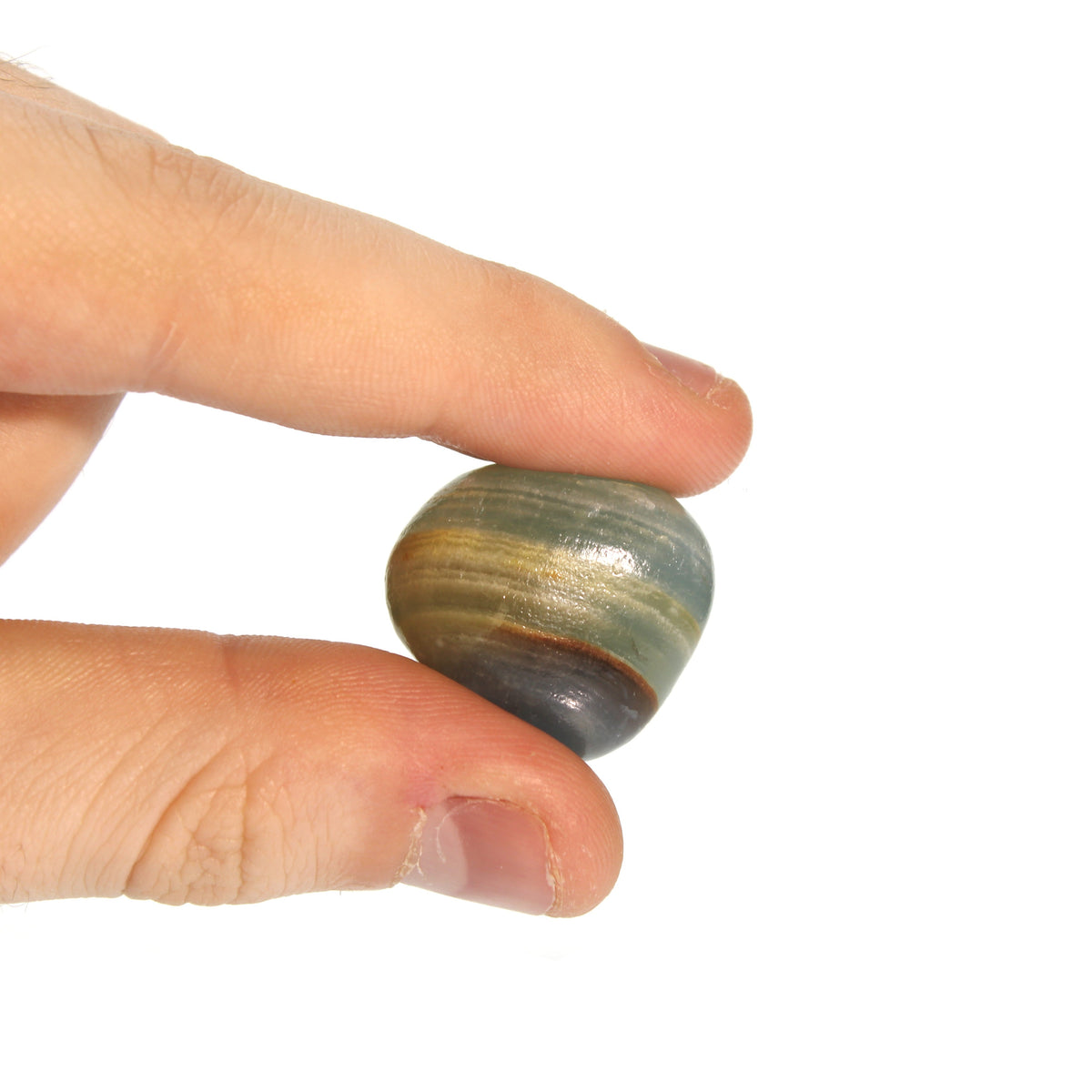 Blue Onyx Tumbled Stones