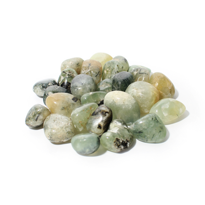 Prehnite Tumbled Stone 'B' (India) - 1lb bag