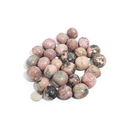 Rhodonite Dark Tumbled Stones