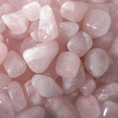 Rose Quartz B Tumbled Stones
