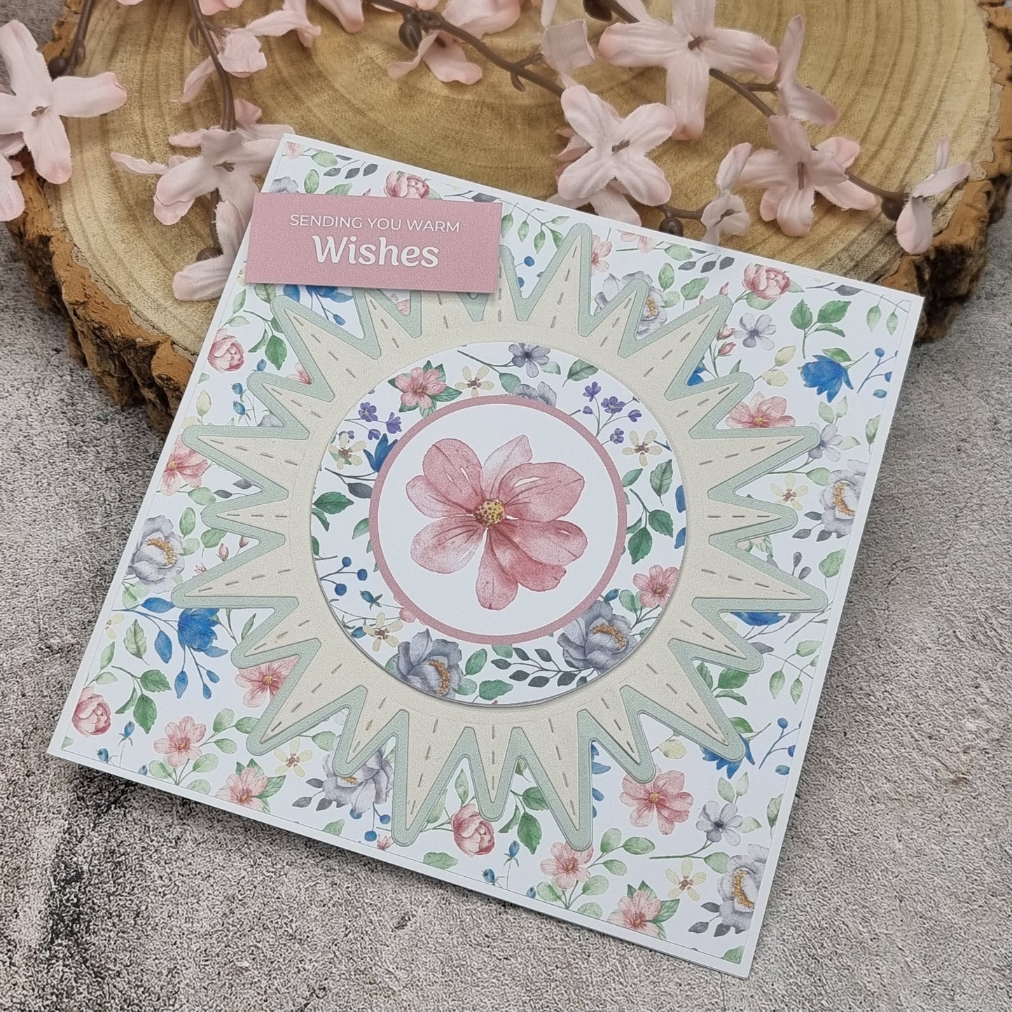 The Paper Boutique Sunny Gardens 8 in x 8 in Paper Kit Pad