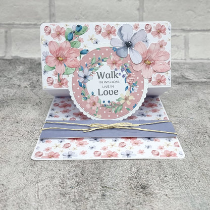 The Paper Boutique Sunny Gardens 8 in x 8 in Decorative Paper Pad