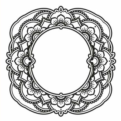 Creative Expressions Michelle's Floral Ring  Stamp