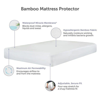UltraFlex® MAJESTIC Orthopedic Premium Cool Gel Memory Foam, Eco-friendly Mattress  with Waterproof Mattress Protector (Made in Canada)