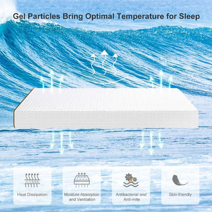UltraFlex® MAJESTIC 9" Orthopedic Premium Cool Gel Memory Foam, Eco-friendly Mattress (Made in Canada)