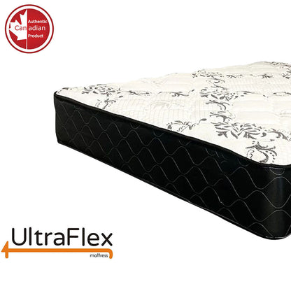 UltraFlex® DESTINY- Orthopedic, Spinal Care Cool Gel, Pressure Relief Foam, Multiple Posture Support, Low Motion Transfer, Natural Foam Blend,(Made in Canada)-With WaterProof Mattress Protector