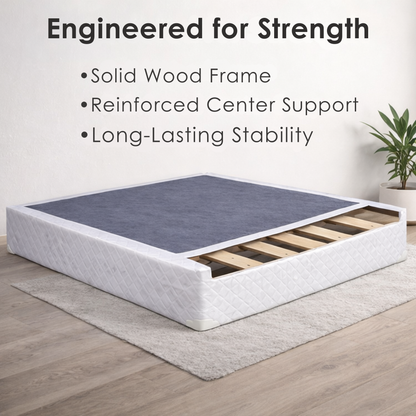 UltraFlex® ESSENCE Mattress and BoxSpring Set Orthopedic Gel Memory Foam, Natural Comfort, Balanced Support, Eco-friendly Mattress (Made in Canada)