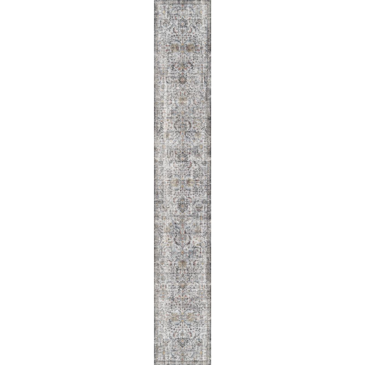 Hialeah Silber Pastellblauer Teppich