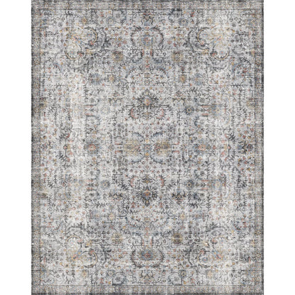 Hialeah Silber Pastellblauer Teppich