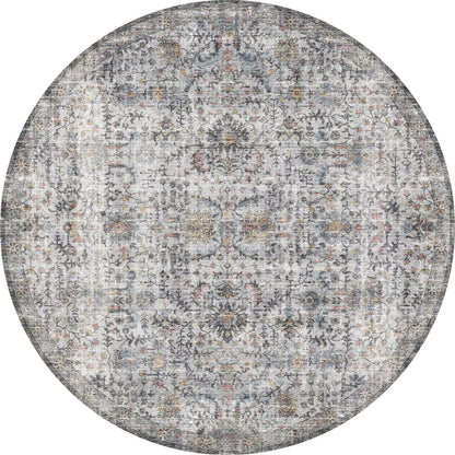Hialeah Silber Pastellblauer Teppich
