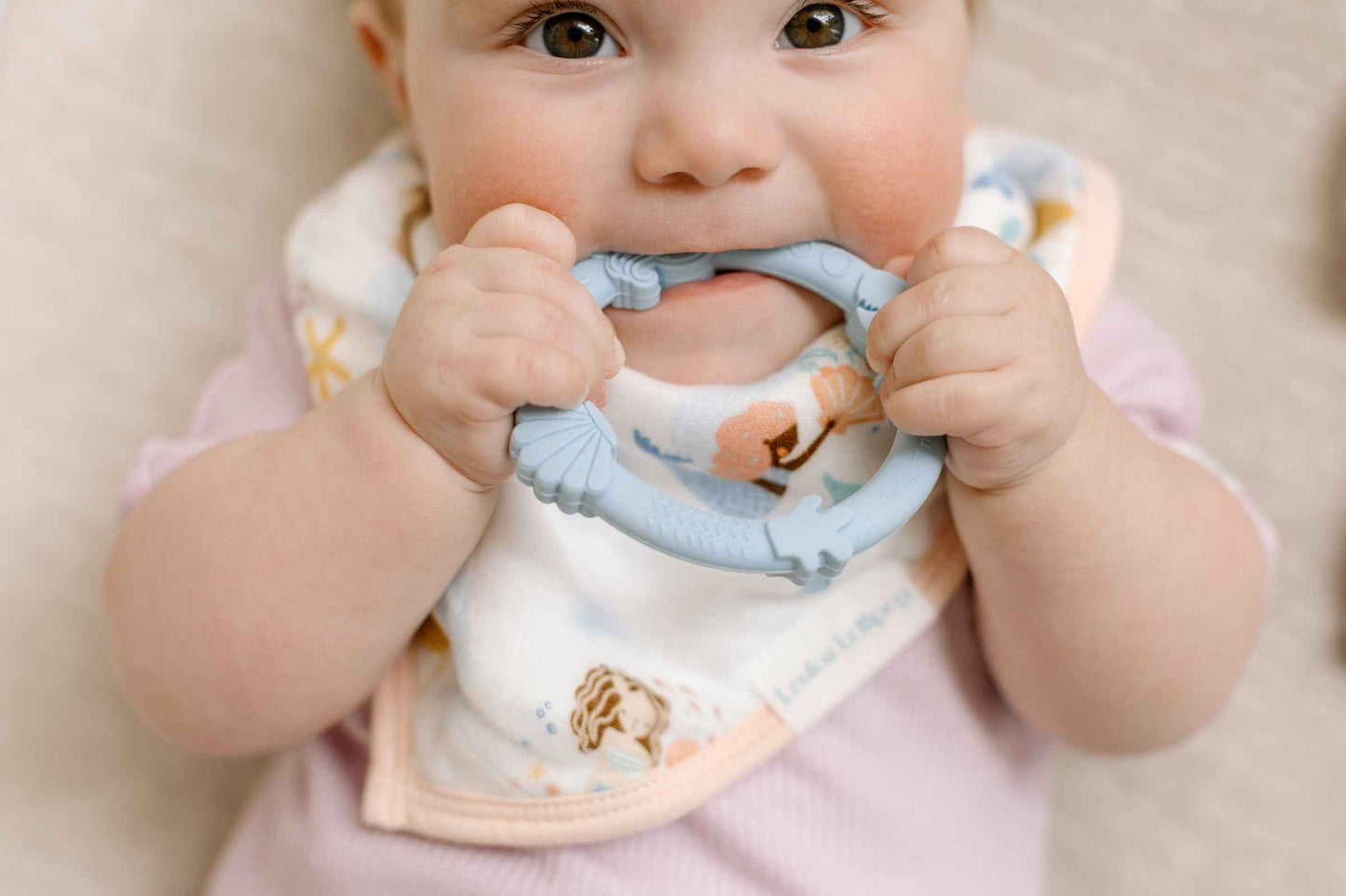 Wild Teether Ring Set - Blue Fog