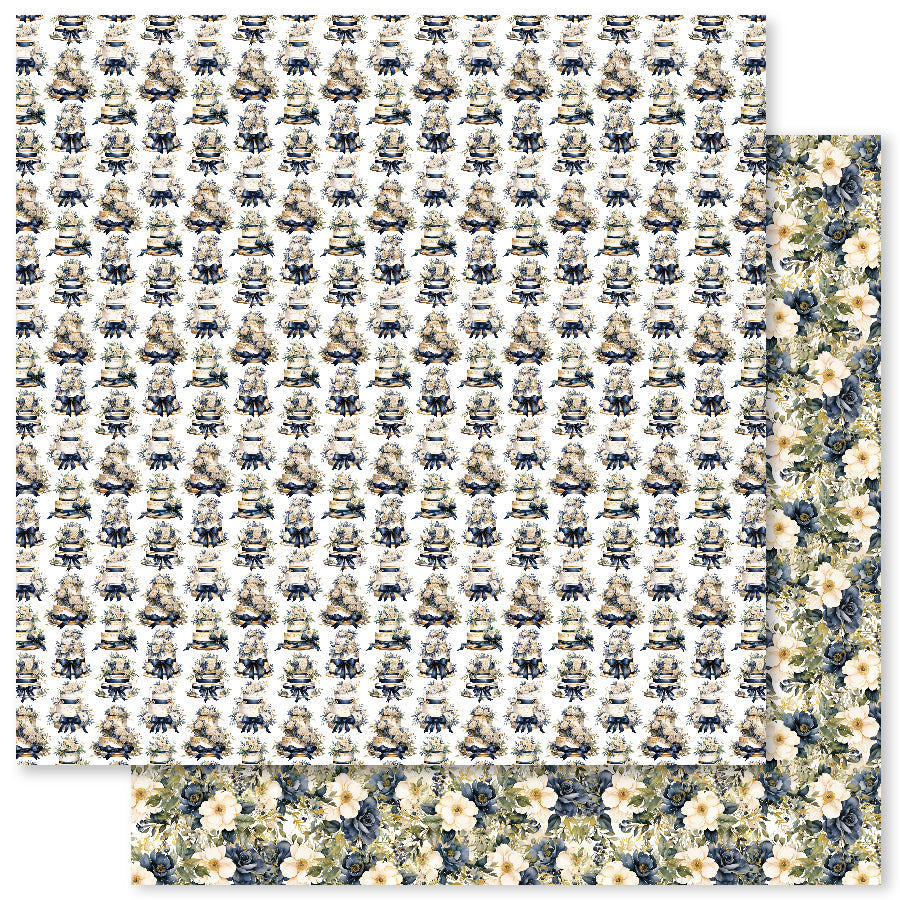 Wedding Blooms Basics 12x12 Paper Collection 31725