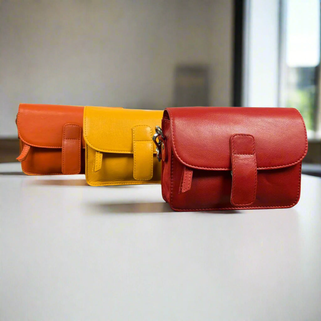Greenwood Leather Mini Crossbody Bag