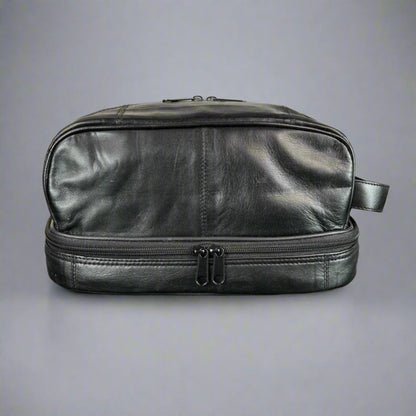 JBG International Leather Toiletry Bag