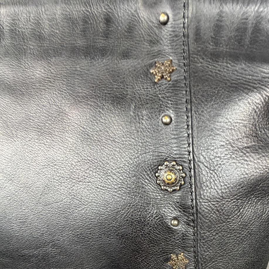 MET Leather Handbag for Women.Tote with Dual Handles