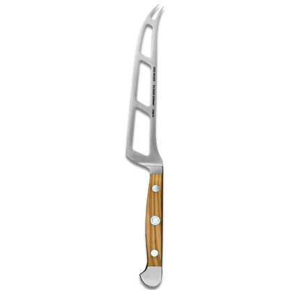 ALPHA OLIVE | Cheese Knife 6 " | Olive wood handle
