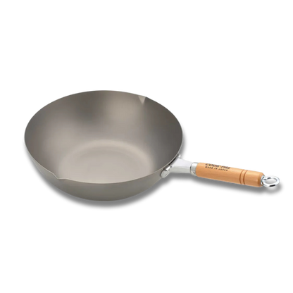 YOSHIKAWA COOK-PAL TITANIUM WOK 30CM | JAPANISCHES TITAN-KOCHGESCHIRR