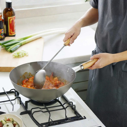 YOSHIKAWA COOK-PAL TITANIUM WOK 30CM | JAPANISCHES TITAN-KOCHGESCHIRR