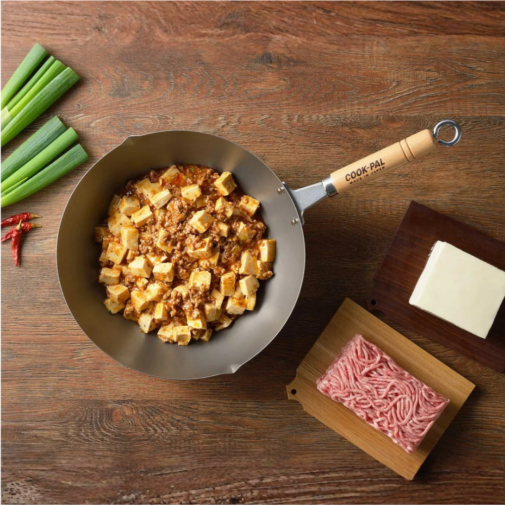 YOSHIKAWA COOK-PAL TITANIUM WOK 30CM | JAPANISCHES TITAN-KOCHGESCHIRR