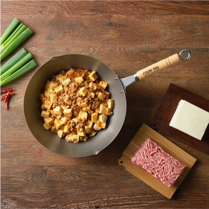 YOSHIKAWA COOK-PAL TITANIUM WOK 30CM | JAPANISCHES TITAN-KOCHGESCHIRR