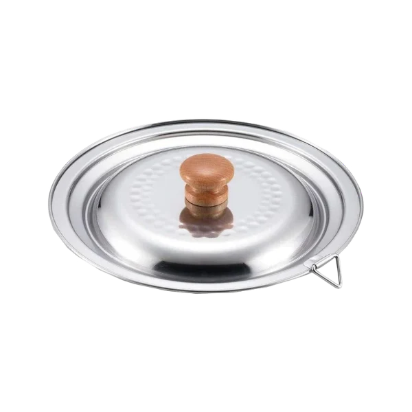 Yoshikawa Yukihira Lid 14-16cm – Made in Japan – Stainless Steel