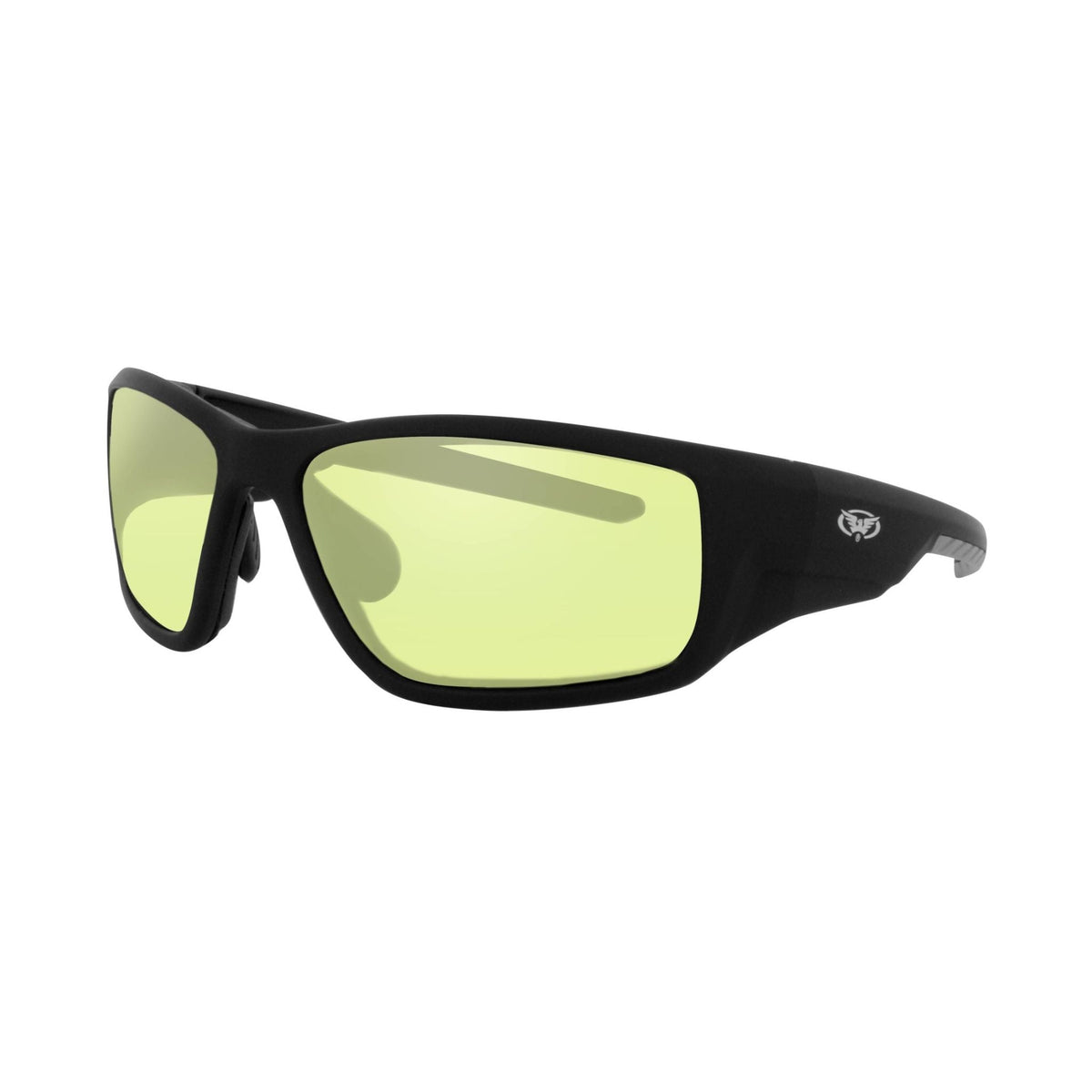 Global Vision Kinetic Adjustable Padded Motorcycle Sunglasses. Safety Rated Soft-Touch Riding Glasses