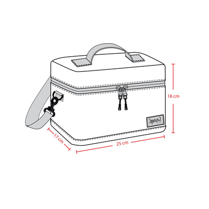 Lunch Box Smiley Face Girl
