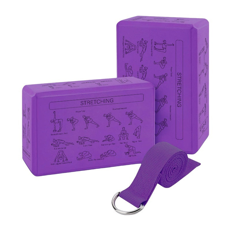 Wholesale EVA Yoga Block & Stretch Band Set – Yoga & Dance Training Accessories