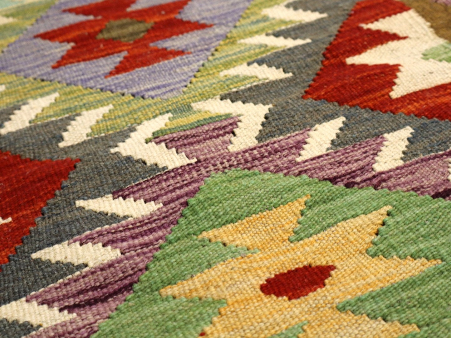Afghan Maimana Kelim Teppich | 1' 11" x 2' 11"