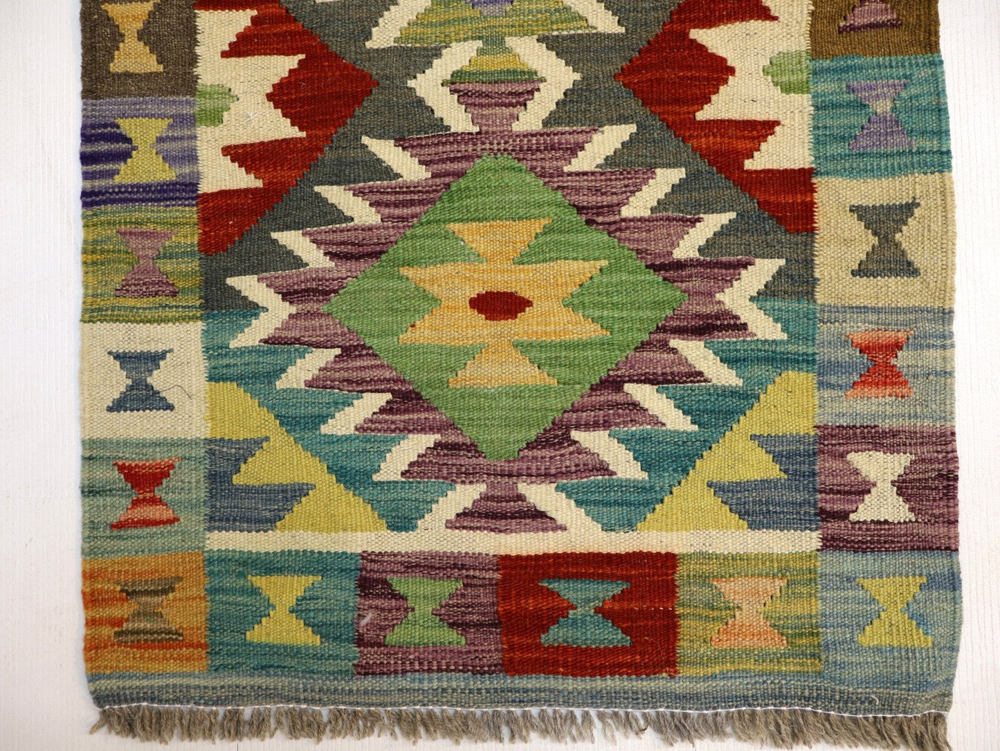 Afghan Maimana Kelim Teppich | 1' 11" x 2' 11"